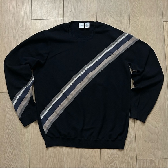 A/X Armani Exchange Other - Armani Exchange (A/X) Diagonal Stripe Sweater Crewneck Size Large